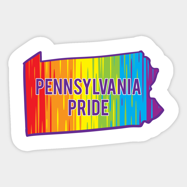 Pennsylvania Pride Pennsylvania Autocollant TeePublic FR